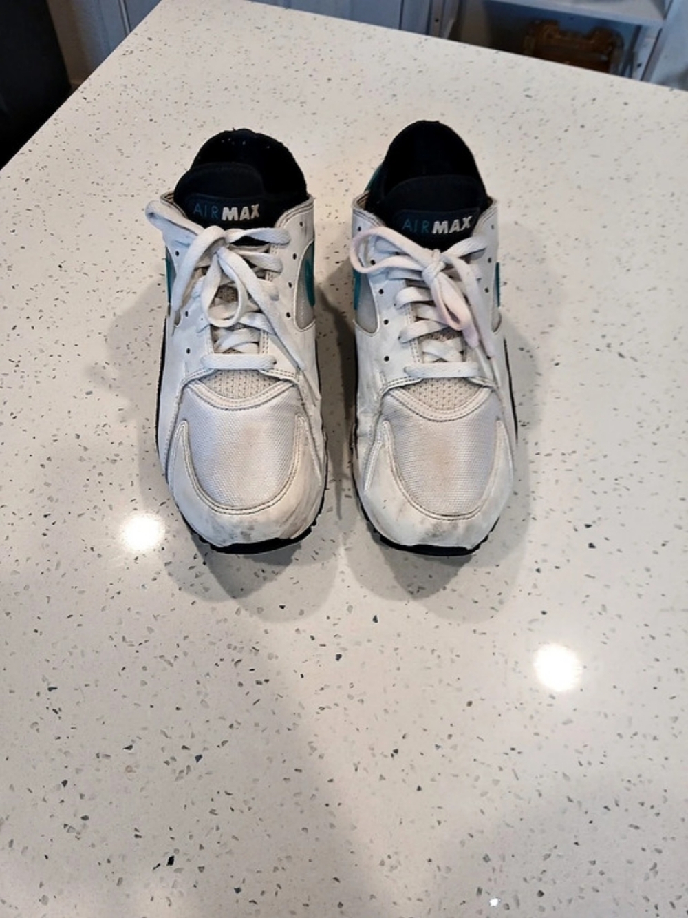Nike Air Max Sneakers White & Black US 8.5